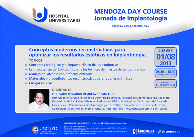 imagen Mendoza Day Curse: Jornadas de Implantología