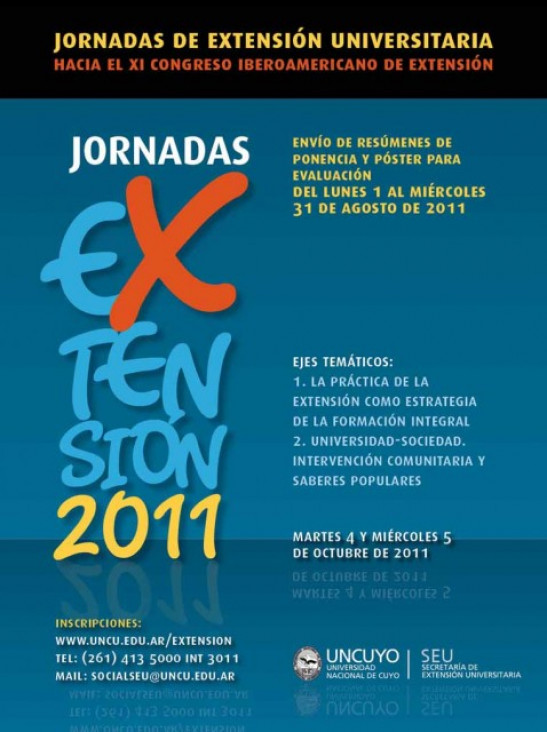imagen Jornadas de Extensión Universitaria 2011