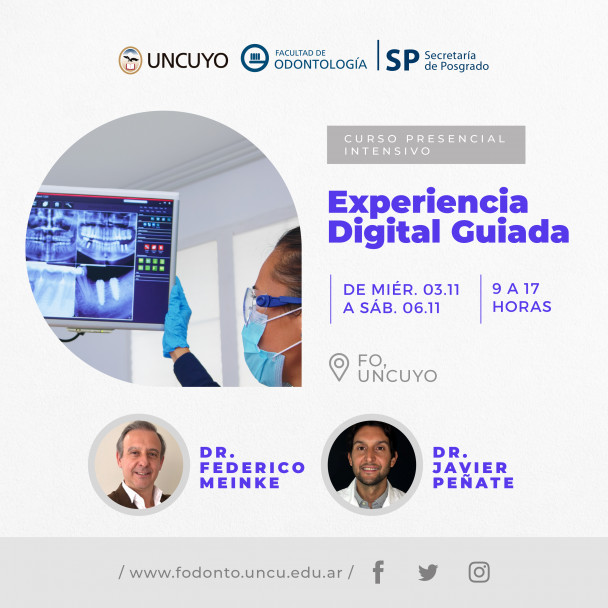 imagen Hablaremos sobre Experiencia Digital Guiada en un Curso Intensivo