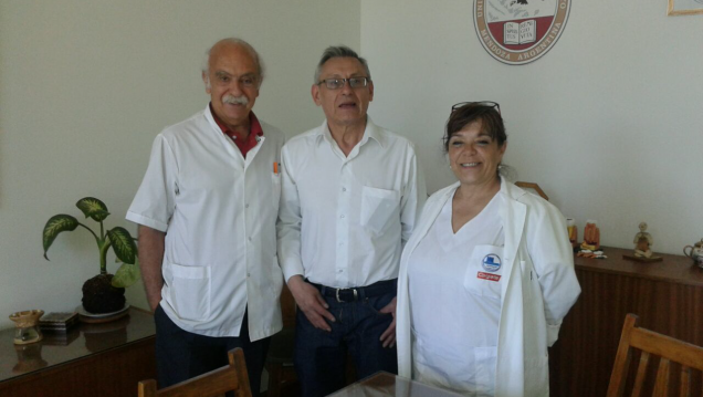 imagen La Facultad de Odontología recibió al Dr.Gallardo de la Universidad Mayor de San Andrés, Bolivia