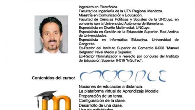 imagen Curso a distancia Introducción al Uso de la Plataforma MOODLE