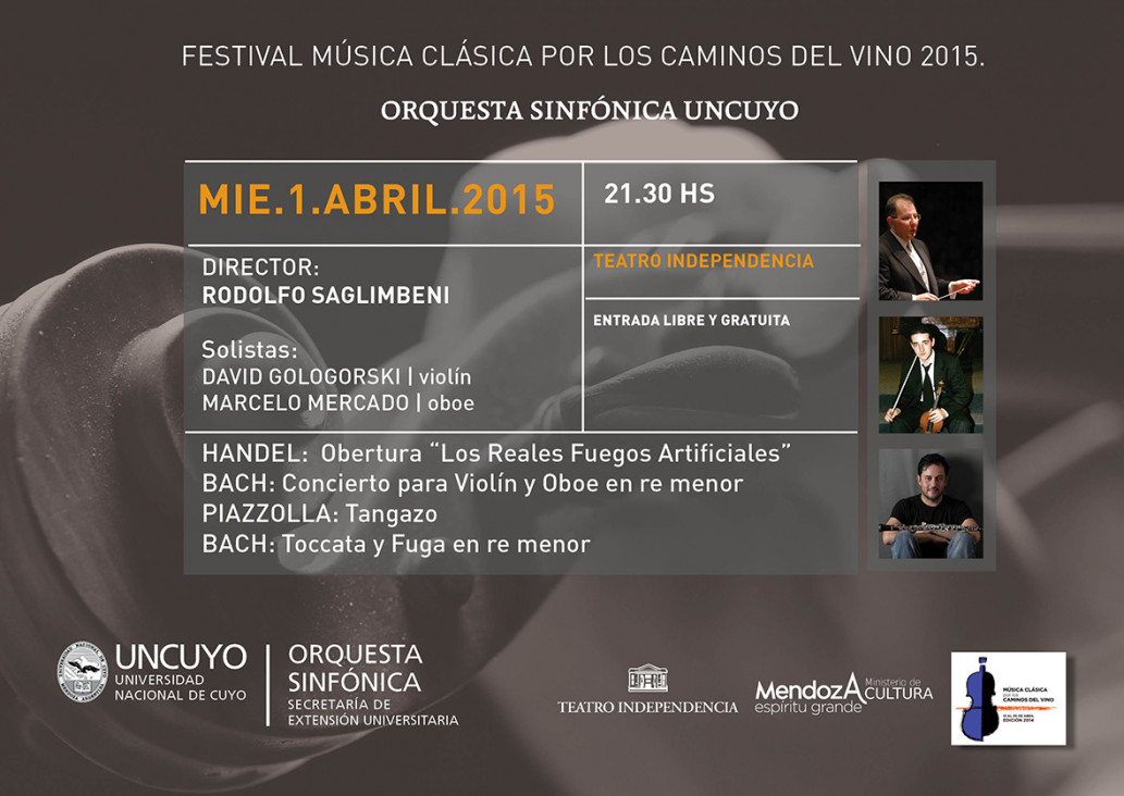imagen FESTIVAL MUSICA CLASICA POR LOS CAMINOS DEL VINO 2015
