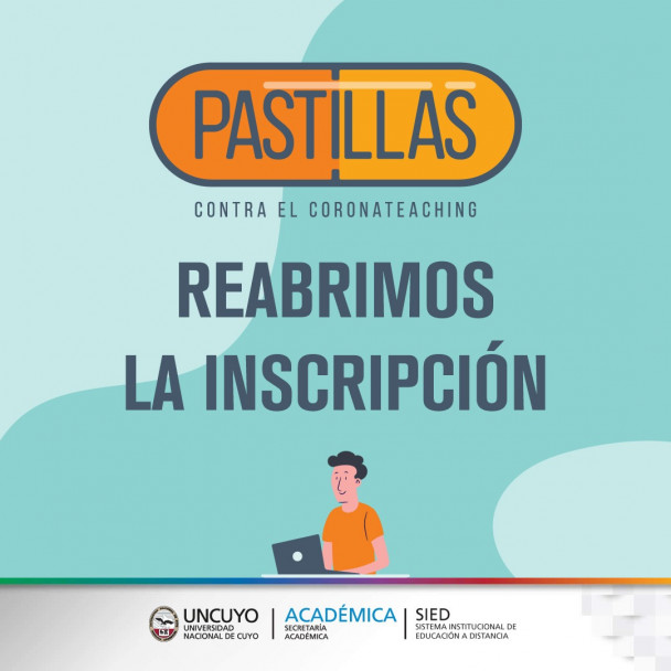 imagen Docentes, podrán acceder al aula virtual "Pastillas contra el coronateaching"