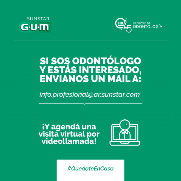 imagen Odontólogos podrán acceder a materiales de Sunstar GUM