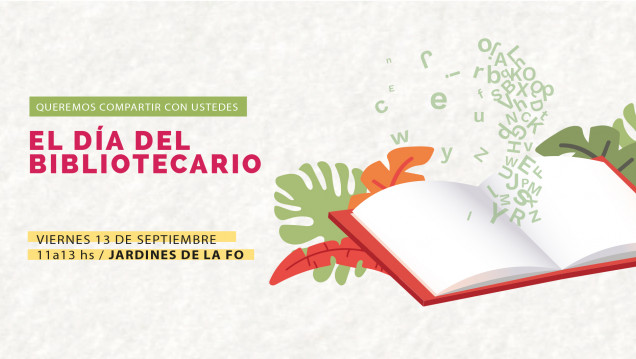 imagen La FO, celebrará el Día del Bibliotecario