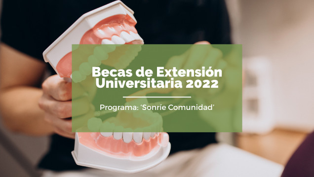 imagen Convocatoria a becas de extensión para desarrollar actividades en el Programa: Sonríe Comunidad