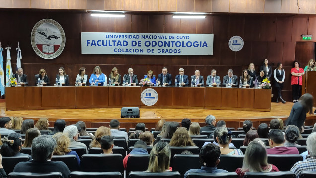 imagen La Facultad de Odontología tuvo su Acto de Colación