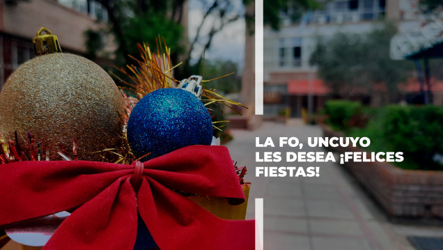 imagen ¡Desde la FO, les deseamos felices fiestas!