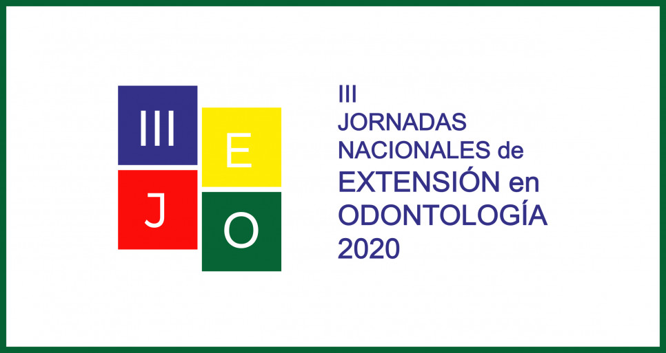 imagen Se invita a participar de las III JEO - Jornadas Nacionales de Extensión en Odontología 2020