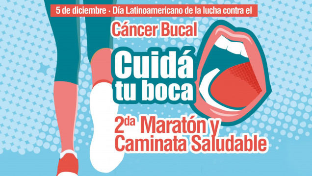 imagen Maratón y caminata saludable por el "Día Latinoamericano de lucha contra el Cáncer Bucal"