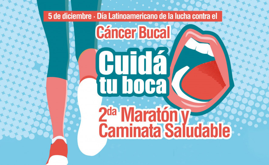 imagen Maratón y caminata saludable por el "Día Latinoamericano de lucha contra el Cáncer Bucal"