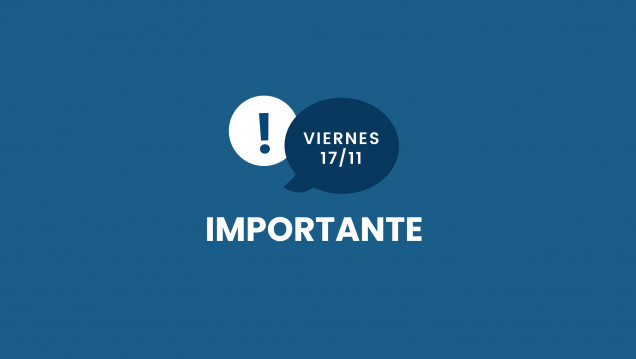 imagen Viernes 17 de noviembre: no habrá actividades por viento zonda