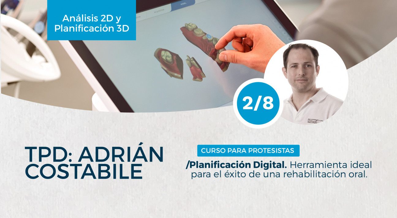 imagen Se dictará el Curso  "Planificación Digital: Herramienta ideal para el éxito de una rehabilitación oral"