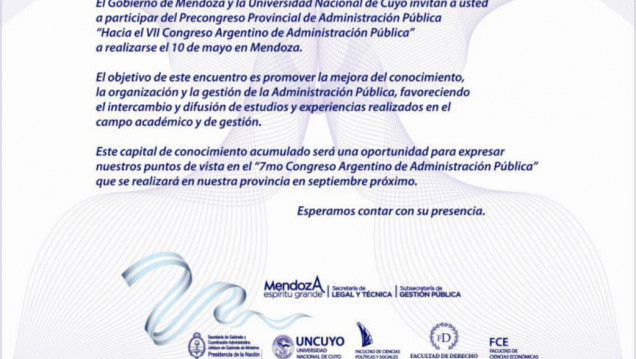 imagen PRE CONGRESO DE ADMINISTRACION PUBLICA