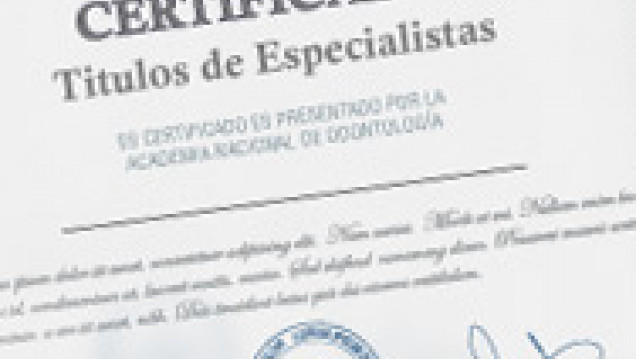 imagen Recertificación de títulos de especialistas - Premio Estímulo 2012
