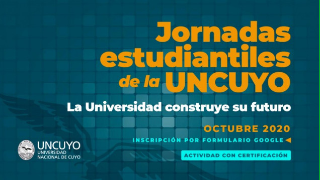 imagen Convocatoria abierta a Jornadas Estudiantiles de la UNCUYO