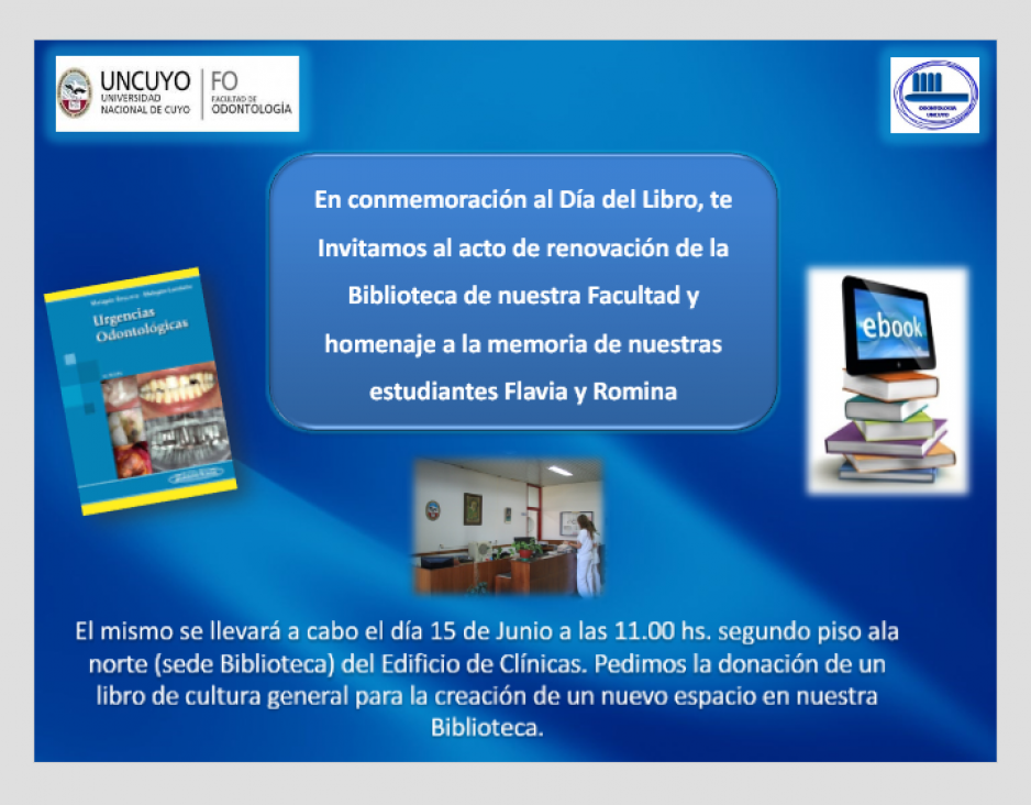 imagen Renovación de la Biblioteca de la FO