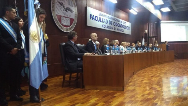 imagen La Facultad de Odontología tuvo su Colación de Grado, Pre Grado y Posgrado