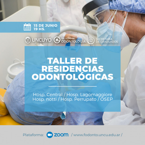 imagen Nuevo Taller de Residencias Odontológicas