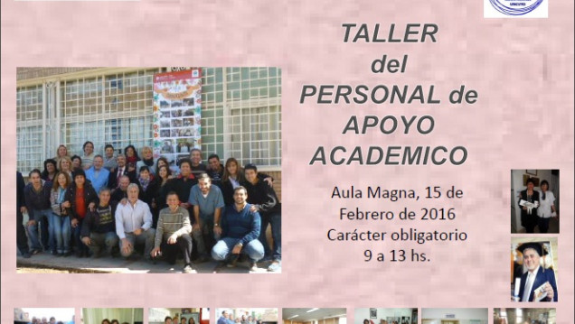 imagen Taller para Personal de Apoyo Académico