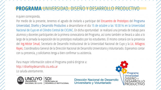 imagen "Universidad, Diseño y Desarrollo Productivo"