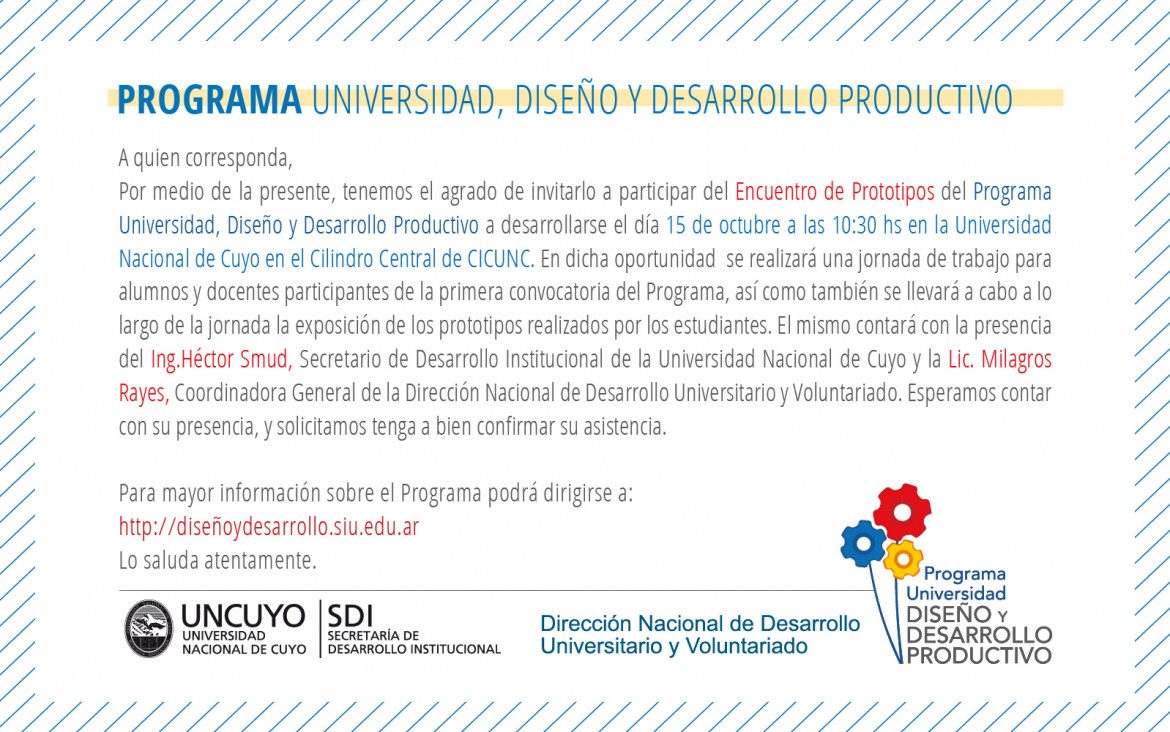 imagen "Universidad, Diseño y Desarrollo Productivo"