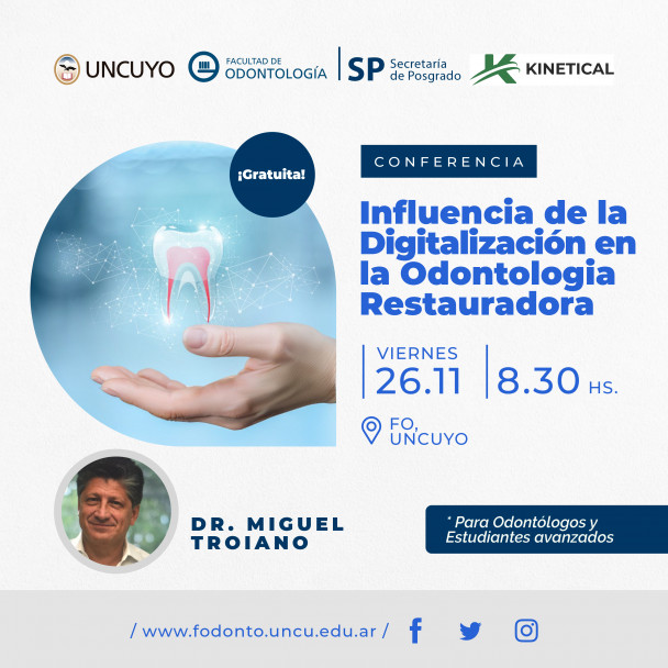 imagen Se dictará una conferencia gratuita sobre Odontología Digital