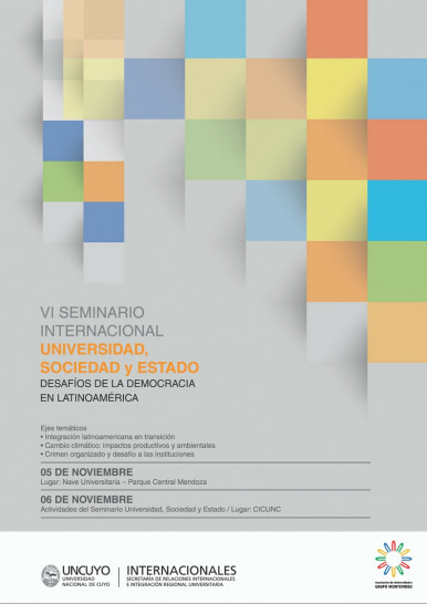 imagen VI Seminario Internacional Universidad, Sociedad y Estado