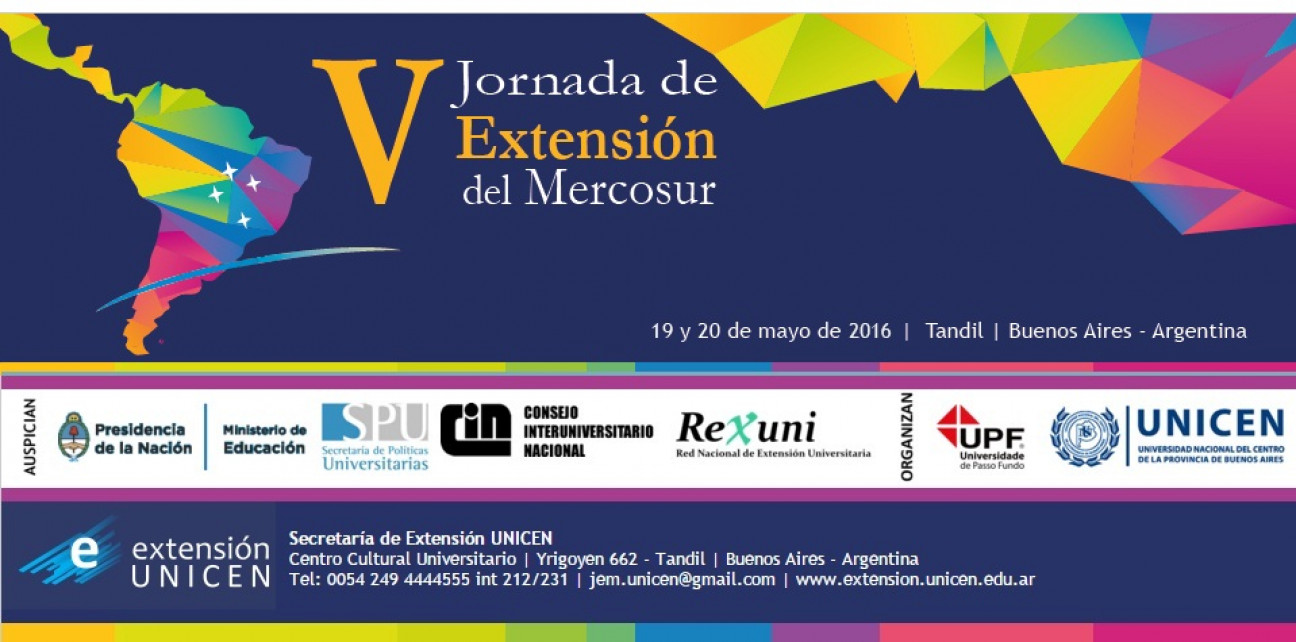 imagen V Jornadas de Extensión del Mercosur