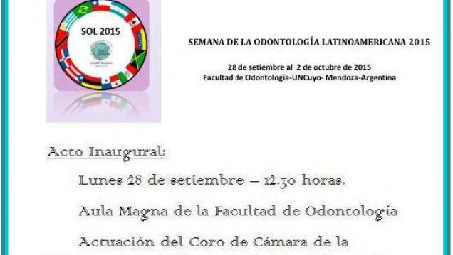 imagen Semana de la Odontología Latinoamericana 2015