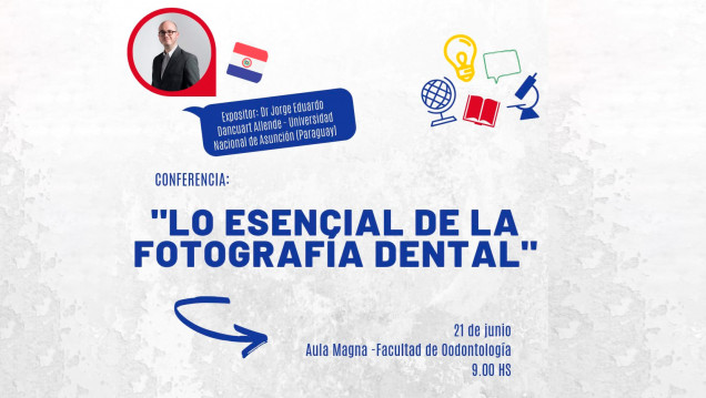 imagen Especialista Internacional dará una Conferencia sobre Fotografía Dental