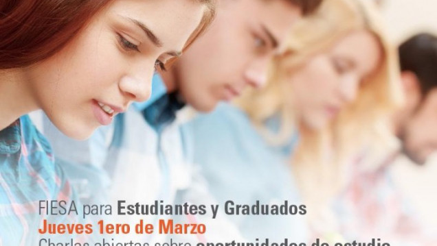 imagen Charlas sobre oportunidades internacionales para estudiantes y egresados.